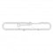 Charming Sterling Silver Hearts And White Stones Anklet AK0040 - 051 - 14 - L27VThomas Sabo Charm Club CharmingAK0040 - 051 - 14