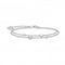 Charming Sterling Silver Hearts And White Stones Bracelet A2057 - 051 - 14 - L19VThomas Sabo Charm Club CharmingA2057 - 051 - 14