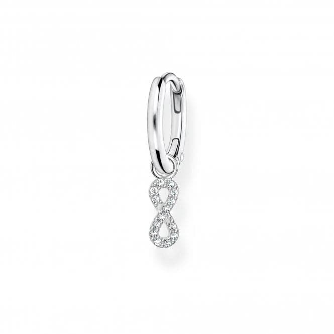 Charming Sterling Silver Infinity Single Hoop Earring CR704 - 051 - 14Thomas Sabo Charm Club CharmingCR704 - 051 - 14