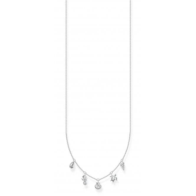 Charming Sterling Silver Sea Life Necklace KE2157 - 051 - 14 - L45VThomas Sabo Charm Club CharmingKE2157 - 051 - 14