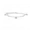 Charming Sterling Silver Shells And White Stones Bracelet A2060 - 051 - 14 - L19VThomas Sabo Charm Club CharmingA2060 - 051 - 14