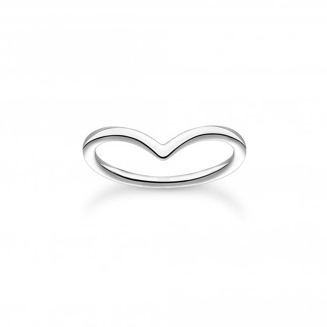 Charming Sterling Silver V - Shaped Ring TR2393 - 001 - 21Thomas Sabo Charm Club CharmingTR2393 - 001 - 21 - 48