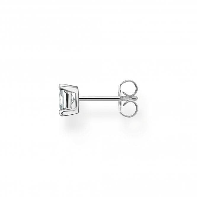 Charming Sterling Silver White Stone Single Earring H2233 - 051 - 14Thomas Sabo Charm Club CharmingH2233 - 051 - 14