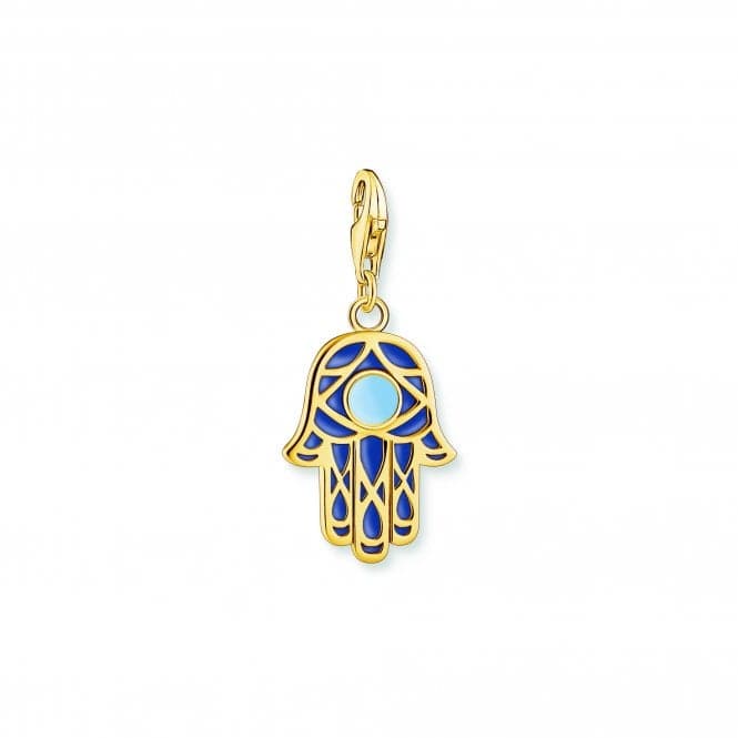 Charmista Blue Enamel Hand of Fatima charm 2033 - 427 - 1Thomas Sabo Charm Club Charmista2033 - 427 - 1