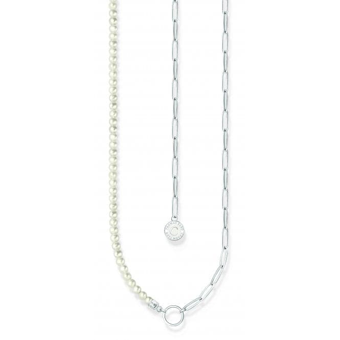 Charmista Cold Enamel Freshwater Pearl Necklace KE2189 - 158 - 14Thomas Sabo Charm Club CharmistaKE2189 - 158 - 14