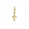 Charmista Gold Plated Aeroplane Charm Pendant 2012 - 413 - 39Thomas Sabo Charm Club Charmista2012 - 413 - 39