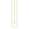 Charmista Gold Plated Cold Enamel Necklace X2089 - 427 - 39Thomas Sabo Charm Club CharmistaX2089 - 427 - 39 - L70