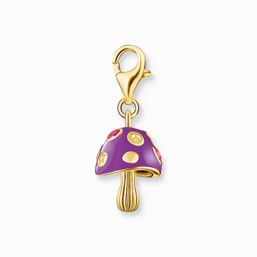 Charmista Gold Plated Colourful Mushroom Charm 2211 - 471 - 7Thomas Sabo Charm Club Charmista2211 - 471 - 7