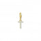 Charmista Gold Plated Zirconia Letter T Charm Pendant 1983 - 414 - 14Thomas Sabo Charm Club Charmista1983 - 414 - 14