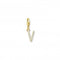 Charmista Gold Plated Zirconia Letter V Charm Pendant 1985 - 414 - 14Thomas Sabo Charm Club Charmista1985 - 414 - 14