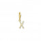 Charmista Gold Plated Zirconia Letter X Charm Pendant 1987 - 414 - 14Thomas Sabo Charm Club Charmista1987 - 414 - 14