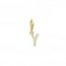 Charmista Gold Plated Zirconia Letter Y Charm Pendant 1988 - 414 - 14Thomas Sabo Charm Club Charmista1988 - 414 - 14