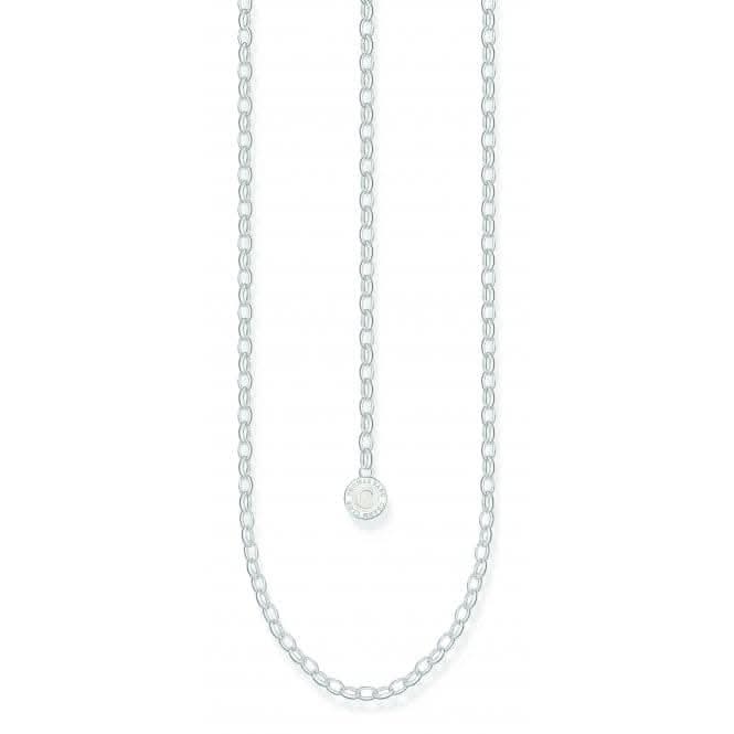 Charmista Member With Coin Sterling Silver Charm Necklace X0288 - 007 - 21 - L45Thomas Sabo Charm Club CharmistaX0288 - 007 - 21