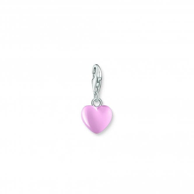 Charmista Pink Cold Enamel Heart Charm Pendant 1993 - 007 - 9Thomas Sabo Charm Club Charmista1993 - 007 - 9