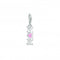 Charmista Pink Cold Enamel Mom With Heart Charm Pendant 2001 - 007 - 9Thomas Sabo Charm Club Charmista2001 - 007 - 9