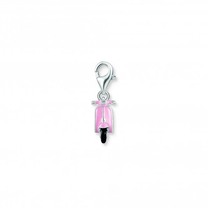 Charmista Pink Cold Enamel Scooter Charm Pendant 1992 - 007 - 9Thomas Sabo Charm Club Charmista1992 - 007 - 9