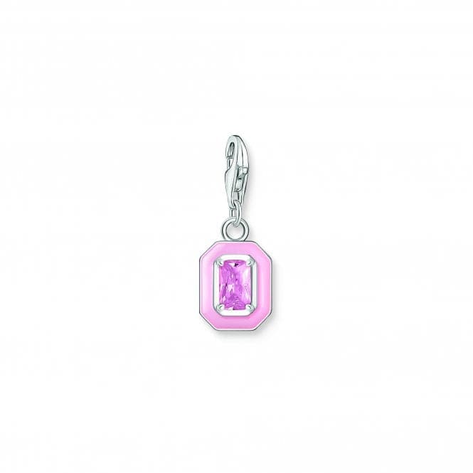 Charmista Pink Cold Enamel Stone Charm Pendant 2030 - 041 - 9Thomas Sabo Charm Club Charmista2030 - 041 - 9