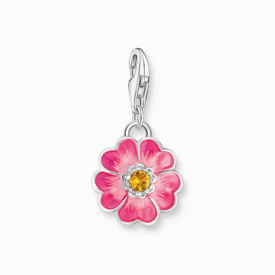 Charmista Pink Flower Charm 2208 - 496 - 7Thomas Sabo Charm Club Charmista2208 - 496 - 7