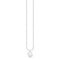 Charmista Silver Shimmering White Cold Enamel Necklace X2091 - 007 - 21Thomas Sabo Charm Club CharmistaX2091 - 007 - 21