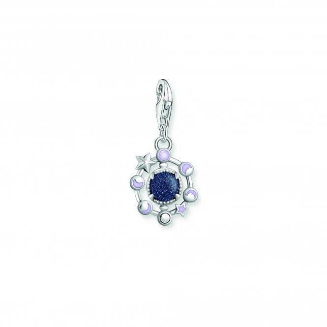 Charmista Sterling Silver Blue Moon Phase Charm 2040 - 664 - 32Thomas Sabo Charm Club Charmista2040 - 664 - 32