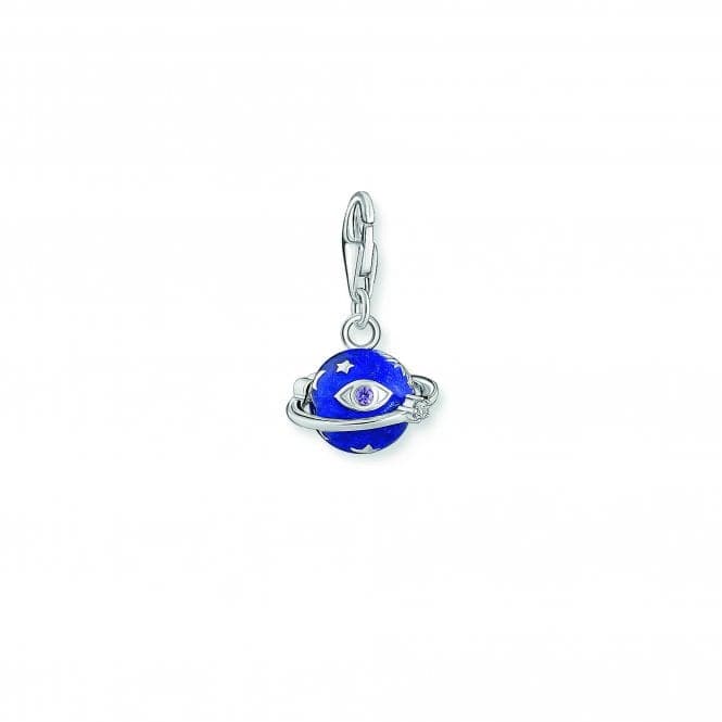 Charmista Sterling Silver Multicoloured Enamel Saturn Charm 2041 - 041 - 7Thomas Sabo Charm Club Charmista2041 - 041 - 7