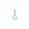 Charmista Turquoise Cold Enamel Horseshoe Charm Pendant 2019 - 007 - 17Thomas Sabo Charm Club Charmista2019 - 007 - 17