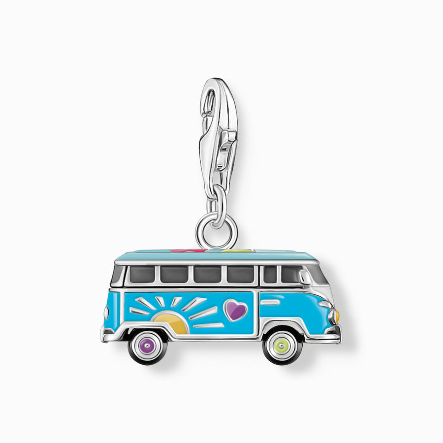 Charmista Volkswagen Blue Hippie Bus Charm 2210 - 664 - 7Thomas Sabo Charm Club Charmista2210 - 664 - 7