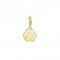 Charmista White Enamel Gold Plated Paw Charm 2014 - 427 - 39Thomas Sabo Charm Club Charmista2014 - 427 - 39