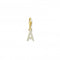 Charmista White Gold Plated Zirconia Letter A Charm Pendant 1964 - 414 - 14Thomas Sabo Charm Club Charmista1964 - 414 - 14