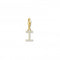 Charmista White Gold Plated Zirconia Letter I Charm Pendant 1972 - 414 - 14Thomas Sabo Charm Club Charmista1972 - 414 - 14
