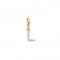 Charmista White Gold Plated Zirconia Letter L Charm Pendant 1975 - 414 - 14Thomas Sabo Charm Club Charmista1975 - 414 - 14