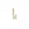 Charmista White Gold Plated Zirconia Letter M Charm Pendant 1976 - 414 - 14Thomas Sabo Charm Club Charmista1976 - 414 - 14
