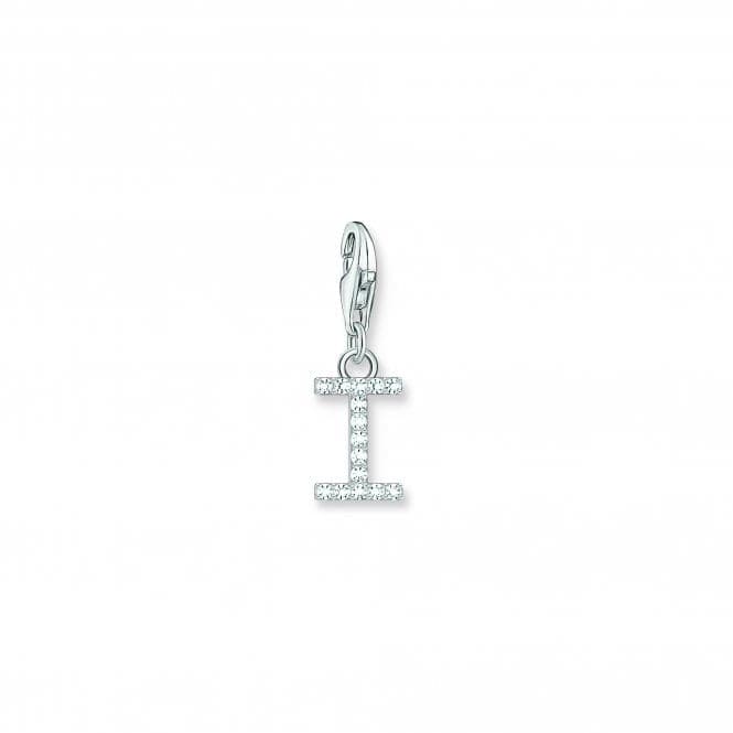 Charmista White Zirconia Letter I Charm Pendant 1948 - 051 - 14Thomas Sabo Charm Club Charmista1948 - 051 - 14