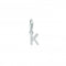 Charmista White Zirconia Letter K Charm Pendant 1950 - 051 - 14Thomas Sabo Charm Club Charmista1950 - 051 - 14