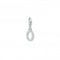 Charmista White Zirconia Letter O Charm Pendant 1952 - 051 - 14Thomas Sabo Charm Club Charmista1952 - 051 - 14