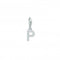 Charmista White Zirconia Letter P Charm Pendant 1953 - 051 - 14Thomas Sabo Charm Club Charmista1953 - 051 - 14
