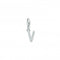 Charmista White Zirconia Letter V Charm Pendant 1959 - 051 - 14Thomas Sabo Charm Club Charmista1959 - 051 - 14