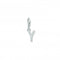 Charmista White Zirconia Letter Y Charm Pendant 1962 - 051 - 14Thomas Sabo Charm Club Charmista1962 - 051 - 14