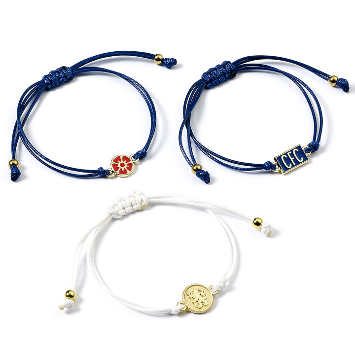 Chelsea Football Club Friendship Bracelet Set CFCFB001