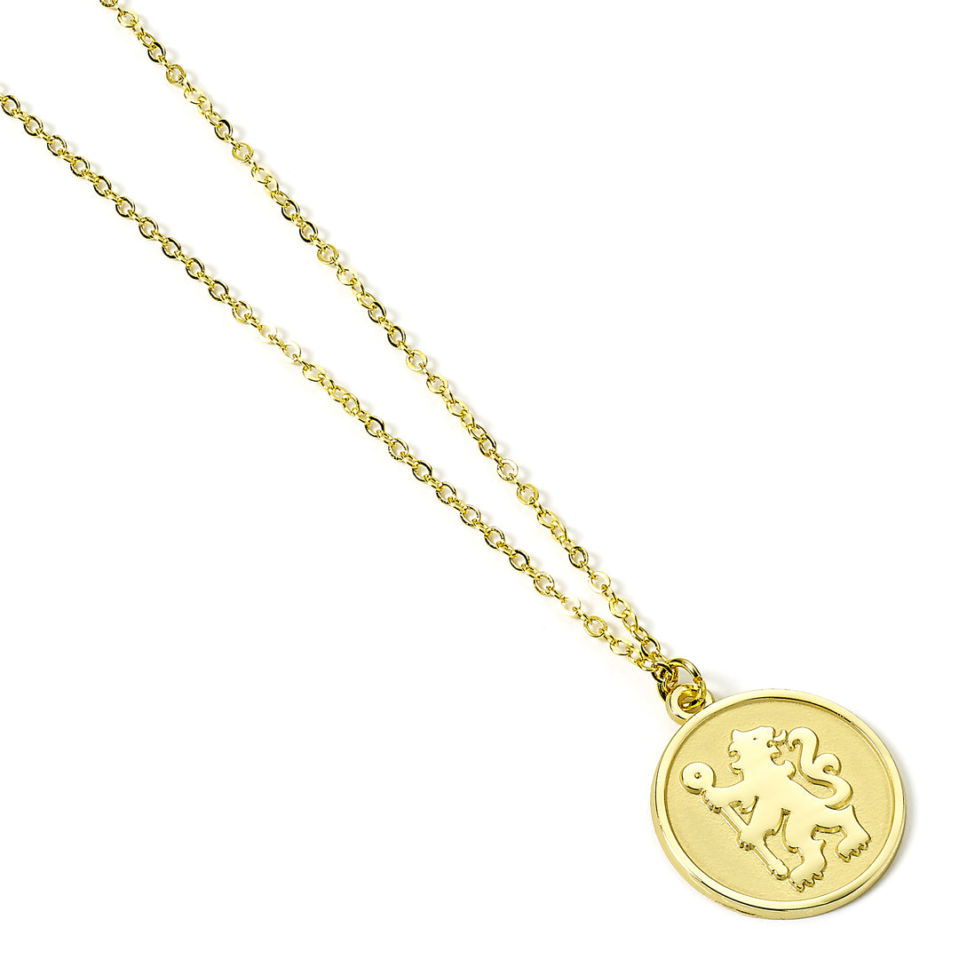 Chelsea Football Club Gold Finish Crest Necklace CFCN0002