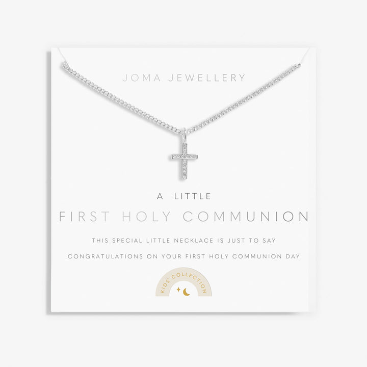 Children's A Little First Holy Communion Silver Plated Necklace C802Joma JewelleryC802