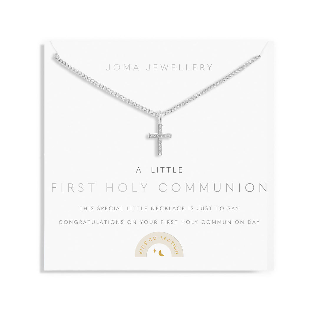 Children's A Little First Holy Communion Silver Plated Necklace C802Joma JewelleryC802