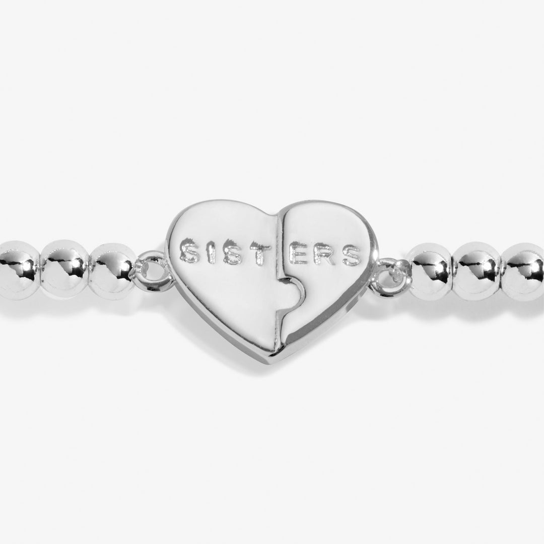 Children's A Little Sisters Together Forever Silver Plated Bracelet C803Joma JewelleryC803