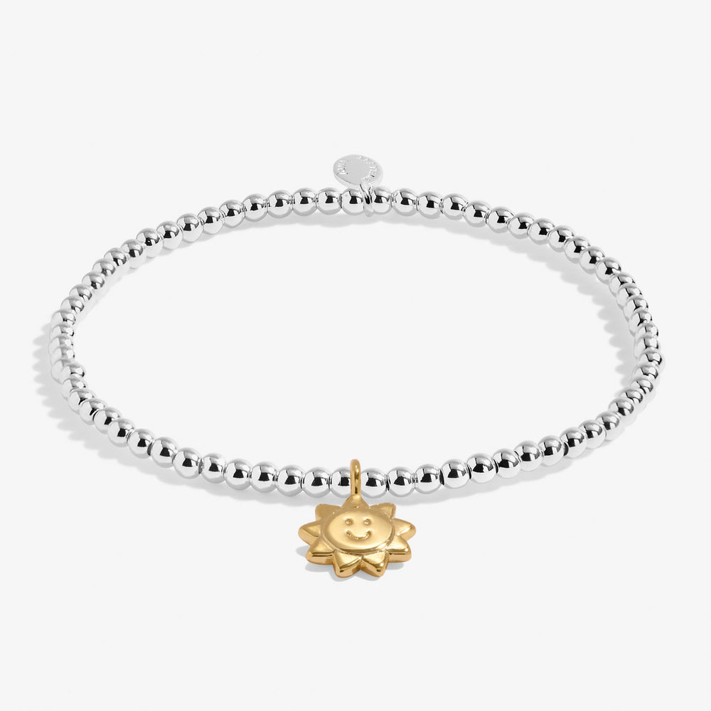 Children's A Little You Are My Sunshine Silver & Gold Plated Bracelet C804Joma JewelleryC804