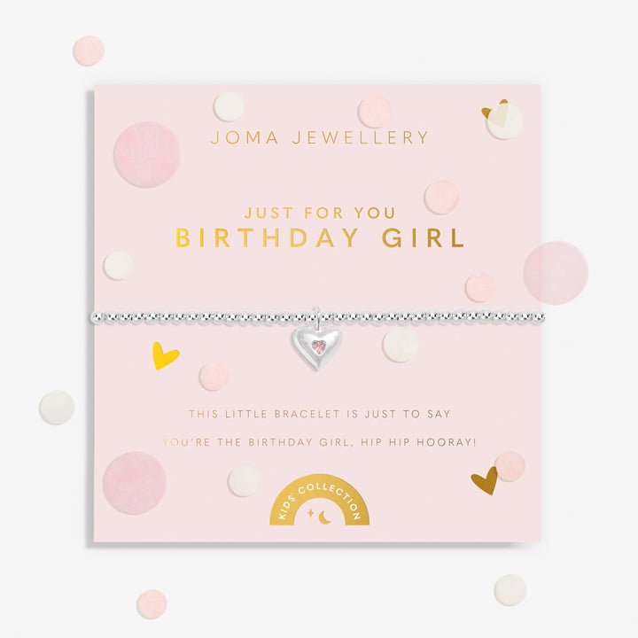 Children's Confetti A Little Just For You Birthday Girl Bracelet C841Joma JewelleryC841