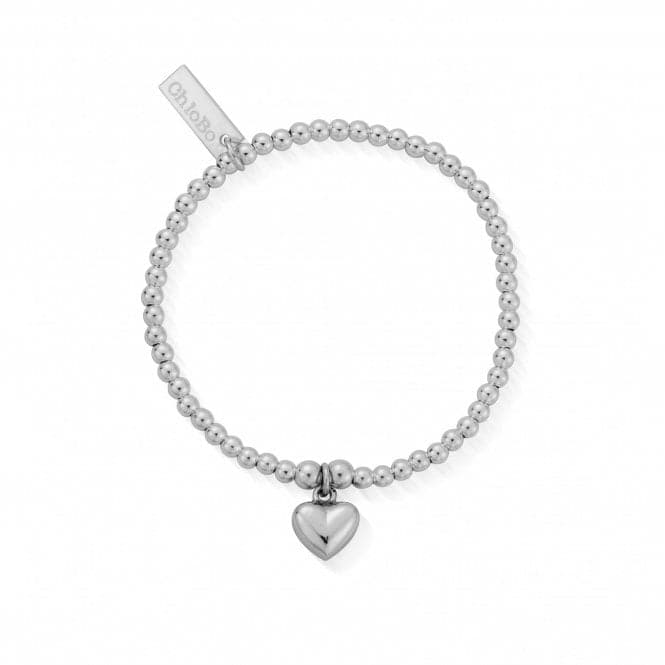 Children's Cute Charm Puffed Heart Bracelet CSBCC023ChloBo Children'sCSBCC023