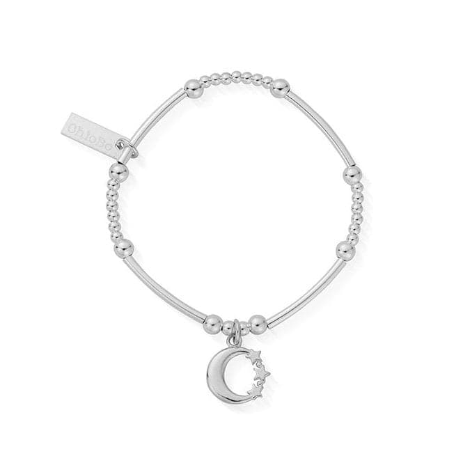 Children's Cute Mini Moon and Star Bracelet CSBCM580ChloBo Children'sCSBCM580