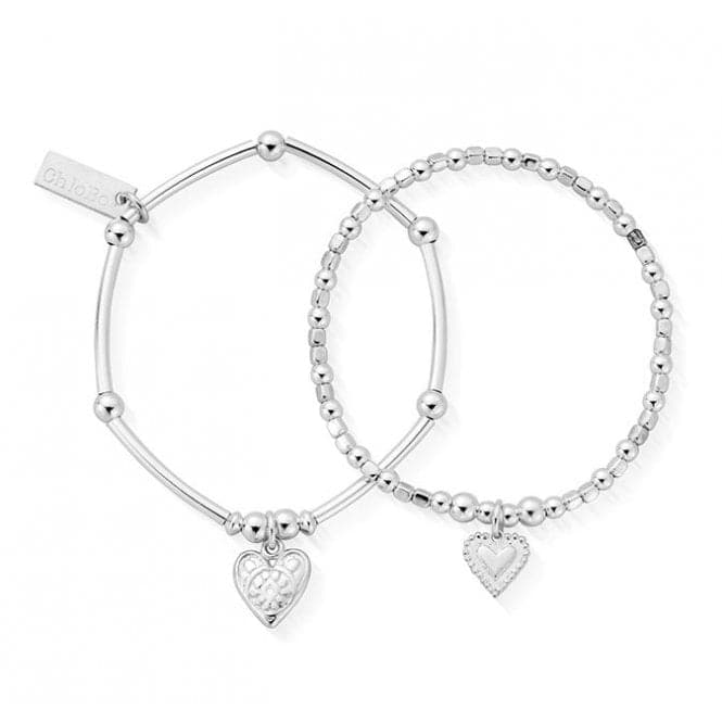 Children's Set of 2 Compassion Bracelet CSBSET673398ChloBo Children'sCSBSET673398