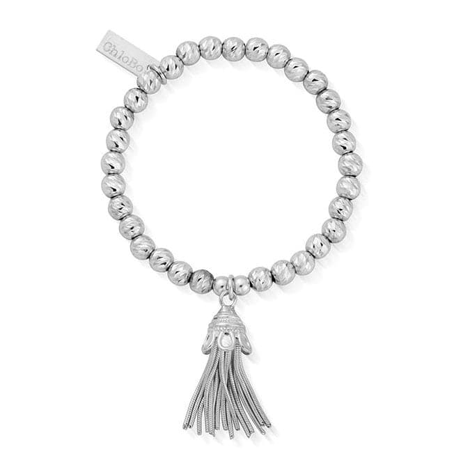 Children's Sparkle Ball Tassel bracelet CSBSBP337ChloBo Children'sCSBSBP337