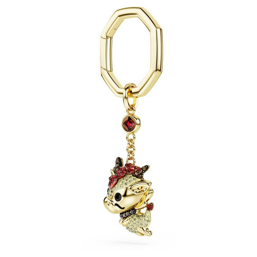 Chinese Zodiac Dragon Gold - tone Plated Key Ring 5678185Swarovski5678185